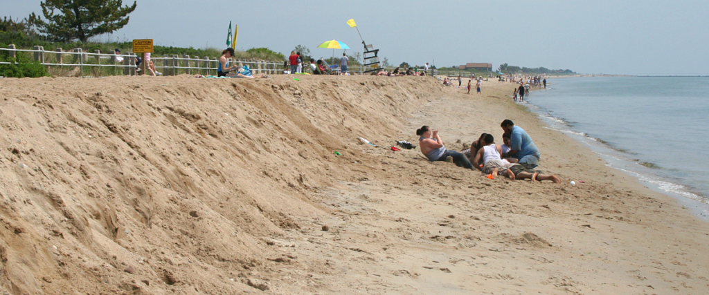 Severe erosion in Madison, CT is similar to the erosion seen in Jensen Beach, FL.